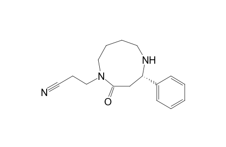 3-[(4S)-2-keto-4-phenyl-1,5-diazonan-1-yl]propionitrile