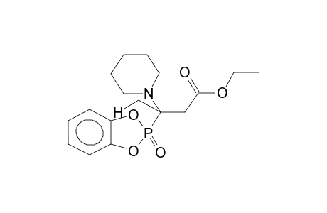 2-OXO-2-(1-ETHOXYCARBONYL-2-PIPERIDINOPROP-2-YL)-4,5-BENZO-1,3,2-DIOXAPHOSPHOLANE