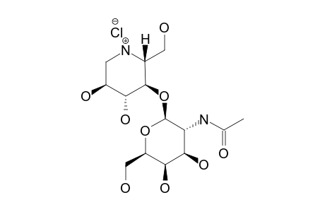4-O-(2-ACETAMIDO-2-DEOXY-BETA-D-GALACTOPYRANOSYL)-1,5-DIDEOXY-1,5-IMINO-D-GLUCITOL-HYDROCHLORIDE