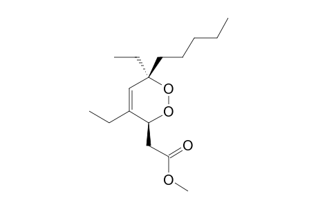 METHYL-(3R*,6S*,Z)-4,6-DIETHYL-3,6-EPIDIOXYUNDECA-4-ENOATE