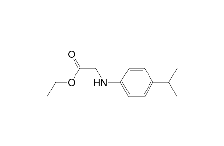Ethyl (4-isopropylphenyl)glycinate