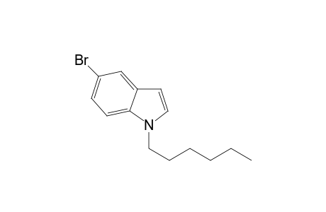 5-Bromo-1-hexylindole