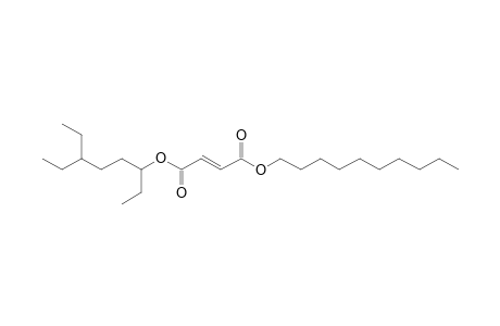 Fumaric acid, decyl 6-ethyloct-3-yl ester