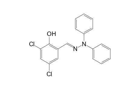 Benzaldehyde, 3,5-dichloro-2-hydroxy-, diphenylhydrazone