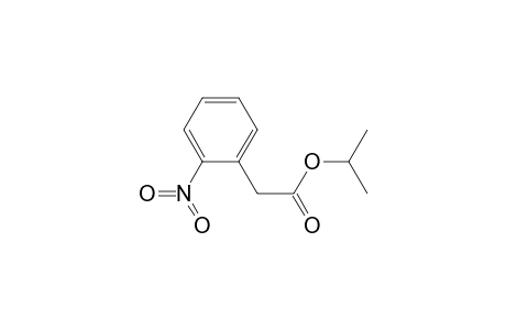 2-(2-nitrophenyl)acetic acid isopropyl ester