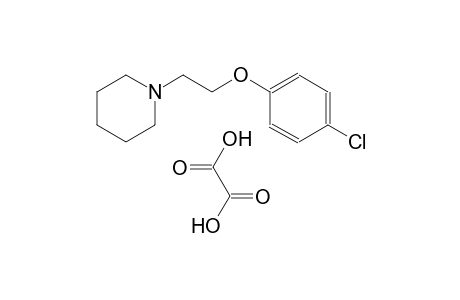 1-[2-(4-chlorophenoxy)ethyl]piperidine oxalate