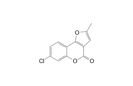 7-Chloro-2-methyl-4H-furo[3,2-c][1]benzopyran-4-one