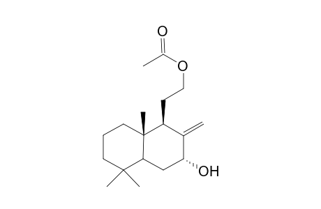 12-Acetoxy-13,14,15,16-tetranor-8(17)-labden-7.alpha.-ol