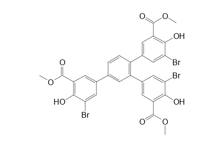 1,3,6-Tris[3-bromo-4-hydroxy-5-(methoxycarbonyl)phenyl]benzene