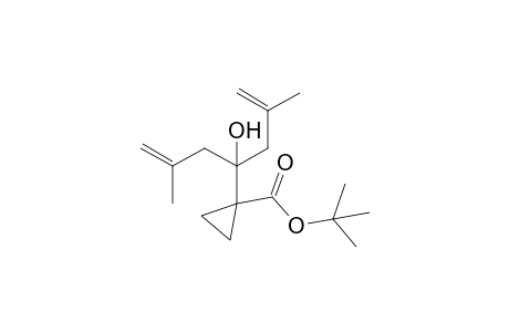 1-[1-Hydroxy-3-methyl-1-(2-methylallyl)but-3-enyl]cyclopropanecarboxylic acid tert-butyl ester