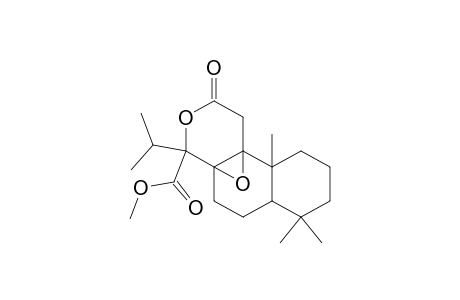 4a,10b-Epoxy-4H-naphtho[2,1-c]pyran-4-carboxylic acid, decahydro-7,7,10a-trimethyl-4-(1-methylethyl)-2-oxo-, methyl ester