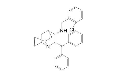 (5S,6S)-5-(Diphenylmethyl)octahydro-N-[(2-chlorophenyl)methyl]-3,7-methanoindolizin-6-amine