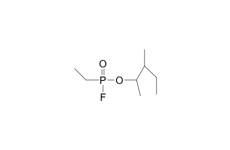 1,2-Dimethylbutyl ethylphosphonofluoridoate
