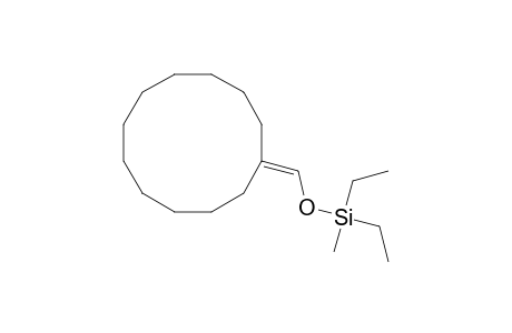 Cyclododecane, silane deriv.