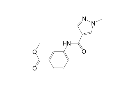 methyl 3-{[(1-methyl-1H-pyrazol-4-yl)carbonyl]amino}benzoate