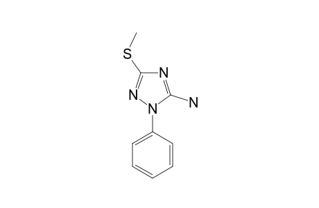 5-Amino-3-methylthio-1-phenyl-1,2,4-triazole