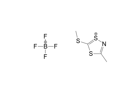 3-Methyl-5-methylthio-1,4,2-dithiazolium tetrafluoroborate