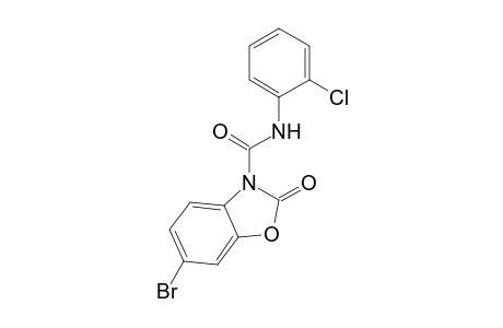 6-Bromo-N-(2-chlorophenyl)-2-oxo-1,3-benzoxazole-3(2H)-carboxamide