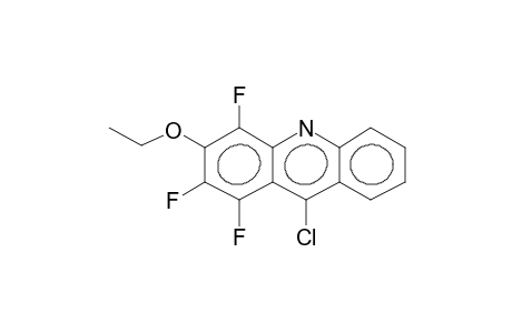 1,2,4-TRIFLUORO-3-ETHOXY-9-CHLOROACRIDINE