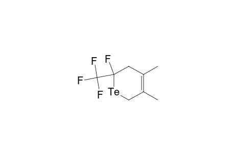 2-Fluoro-3,6-dihydro-4,5-dimethyl-2-trifluoromethyltellurin