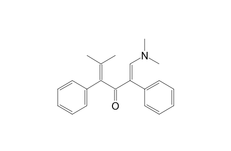 1,4-Hexadien-3-one, 1-(dimethylamino)-5-methyl-2,4-diphenyl-, (E)-