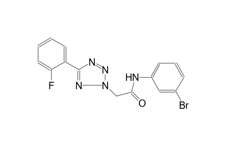 N-(3-bromophenyl)-2-[5-(2-fluorophenyl)-2H-tetraazol-2-yl]acetamide