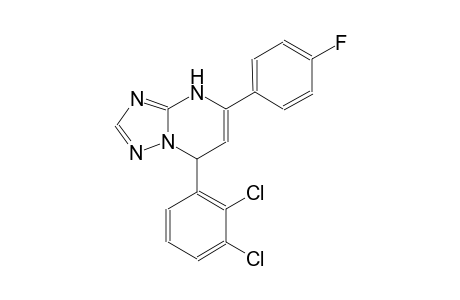 7-(2,3-dichlorophenyl)-5-(4-fluorophenyl)-4,7-dihydro[1,2,4]triazolo[1,5-a]pyrimidine