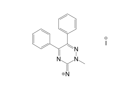 2-Methyl-5,6-diphenyl-1,2,4-triazin-3(2H)-imino-hydriodide