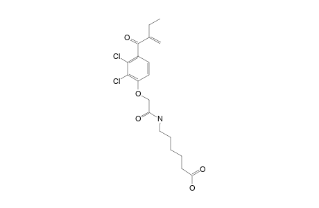 6-[2-[2,3-DICHLORO-4-(2-METHYLENEBUTYRYL)-PHENOXY]-ACETYLAMINO]-HEXANOIC-ACID
