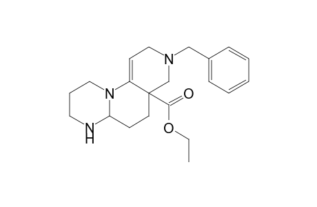 Ethyl 12-benzyl-2,6,12-triazatricyclo[8.4.0.0(2,7)]tetradec-1(14)-en-10-carboxylate