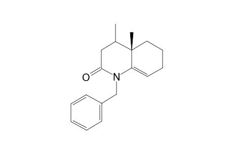 1-BENZYL-4,4A-DIMETHYL-3,4,4A,5,6,7-HEXAHYDROQUINOLIN-2(1H)-ONE