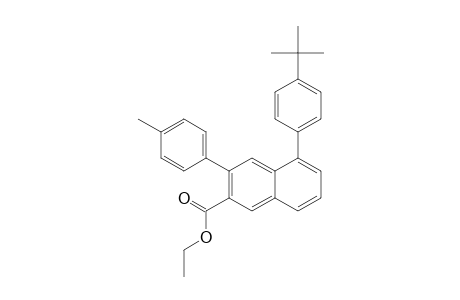 Ethyl 3-(4-Methylphenyl)-5-(4-tert-butylphenyl)-2-naphthoate