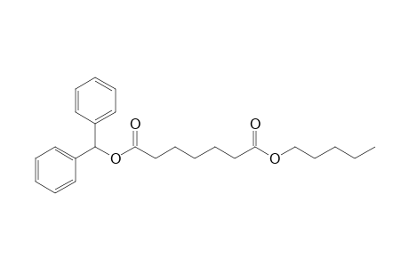 Pimelic acid, diphenylmethyl pentyl ester