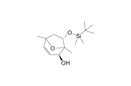 1,5-Dimethyl-2.beta.-hydroxy-8-oxabicyclo[3.2.1]oct-3-en-7.alpha.-yl tert-butyldimethylsilyl ether