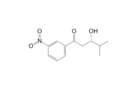 (S)-3-Hydroxy-4-methyl-1-(3'-nitrophenyl)-1-pentanone
