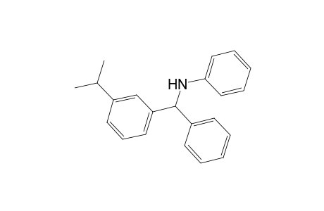 Benzenemethanamine, 3-(1-methylethyl)-N,.alpha.-diphenyl-