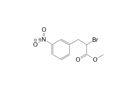 benzenepropanoic acid, alpha-bromo-3-nitro-, methyl ester