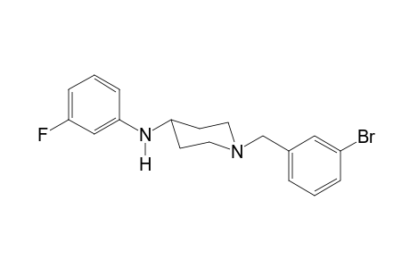 1-(3-Bromobenzyl)-N-(3-fluorophenyl)piperidin-4-amine