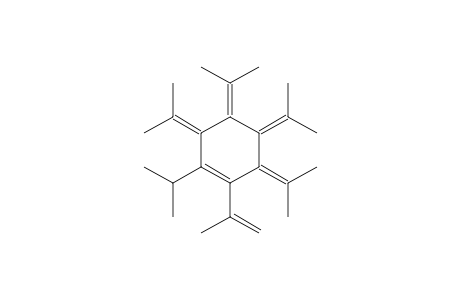 1-(1-Methylethenyl)-2-propan-2-yl-3,4,5,6-tetra(propan-2-ylidene)cyclohexene