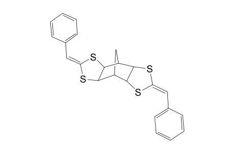 4,10-Bis(phenylmethylene)-3,5,9,11-tetraithiatetracyclo[5.5.1.0(2,6).0(8,12)]tridecane