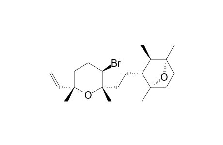 (1R,2R,3R,4S)-3-[2-[(2S,3R,6S)-3-bromanyl-6-ethenyl-2,6-dimethyl-oxan-2-yl]ethyl]-1,2,4-trimethyl-7-oxabicyclo[2.2.1]heptane