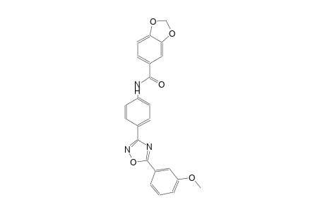 1,3-benzodioxole-5-carboxamide, N-[4-[5-(3-methoxyphenyl)-1,2,4-oxadiazol-3-yl]phenyl]-