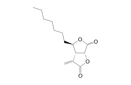 (1R,5R,6R)-6-HEPTYL-4-METHYLENE-2,7-DIOXA-BICYCLO-[3.3.0]-OCTAN-3,8-DIONE
