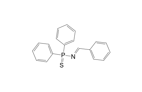 Phosphinothioic amide, P,P-diphenyl-N-(phenylmethylene)-