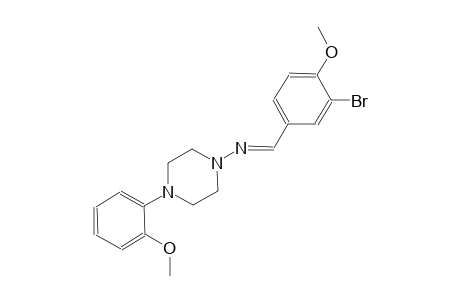 1-piperazinamine, N-[(E)-(3-bromo-4-methoxyphenyl)methylidene]-4-(2-methoxyphenyl)-