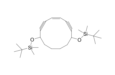 7,12-Di(t-butyldimethylsilyloxy)-3-ene-1,5-cyclododecadiyne