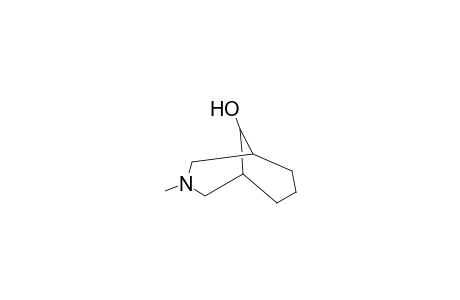 3-Azabicyclo[3.3.1]nonan-9-ol, 3-methyl-, syn-