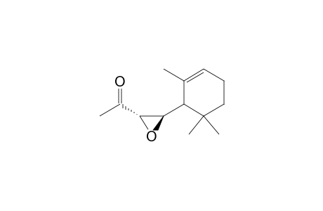 1-[(2S,3R)-3-(2,6,6-trimethyl-1-cyclohex-2-enyl)-2-oxiranyl]ethanone