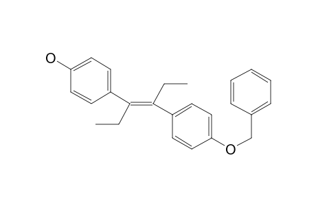 4-Stilbenol, 4'-(benzyloxy)-.alpha.,.alpha.'-diethyl-