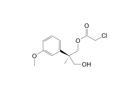 (R)-3-Chloroacetoxy-2-(3-methoxyphenyl)-2-methyl-1-propanol